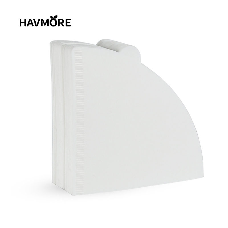 Coffee Tea Paper Cups - Houtpulp V-vormige 02 kegelfilter Barista giet