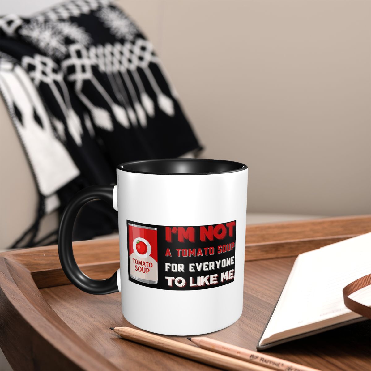Coffee Tea Like - Tomatensoep als mok Grappige keramische koffiekopjes