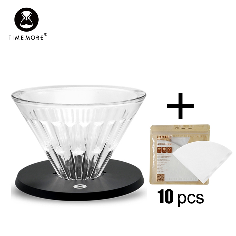 Coffee Tea Paper Cups - Timemore winkel koffiefilters glas herbruikbare beker