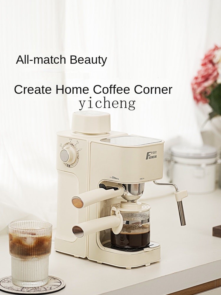 Coffee Bean & Tea Menu - cc28Koffiemachine Huishoudelijk Klein Zwart Koffie Amerikaans