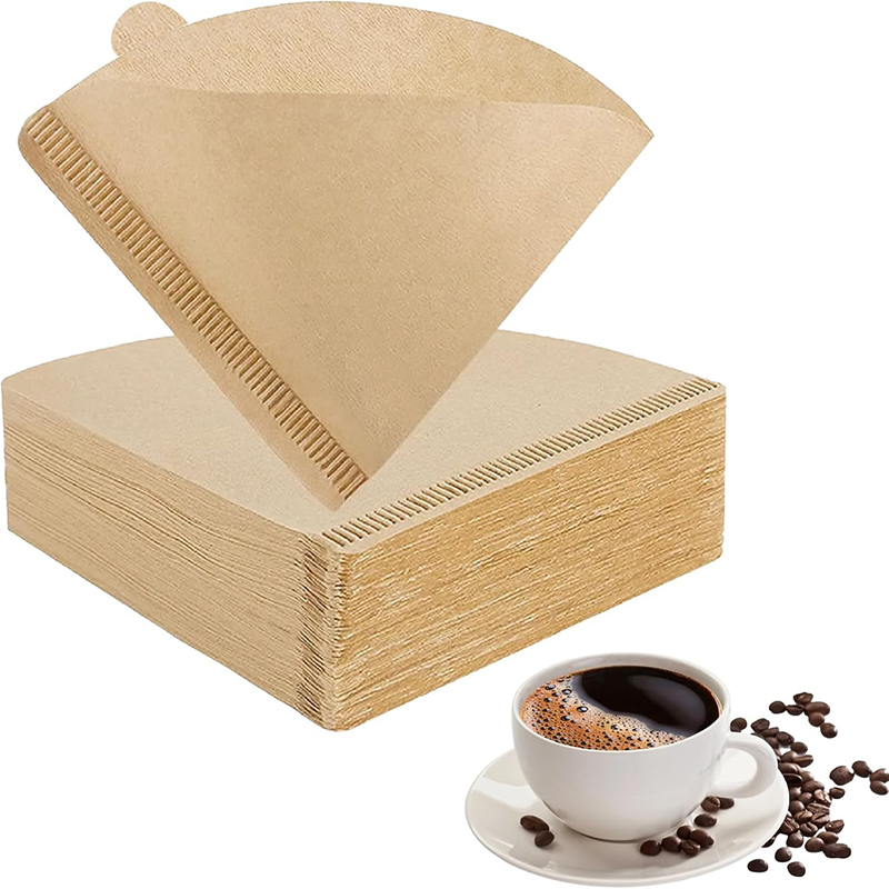 Coffee Tea Paper Cups - 100 Stuks Koffiefilterpapier (1-4 Kopjes) Wegwerp