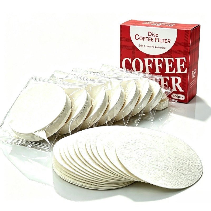 Aeropress Coffee Maker - 600-1200 stuks ronde wegwerp koffiefilters van