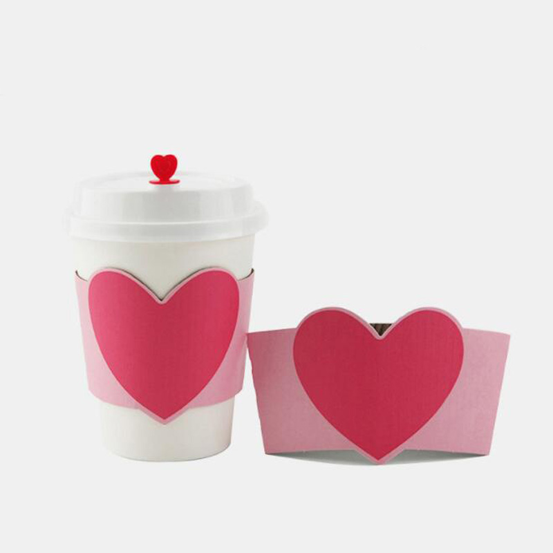 Coffee Tea Paper Cups - 100 Stuks Wegwerp Cup Mouwen Voor