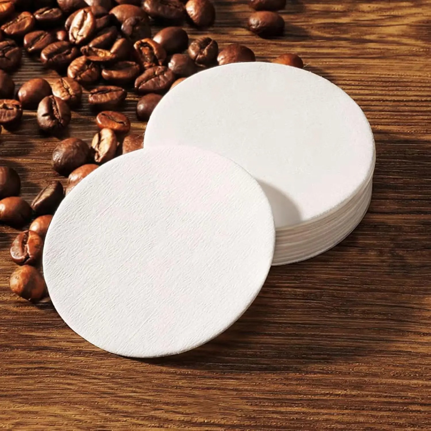 Aeropress Coffee Maker - 60mm 100 stuks ronde wegwerp koffiefilters