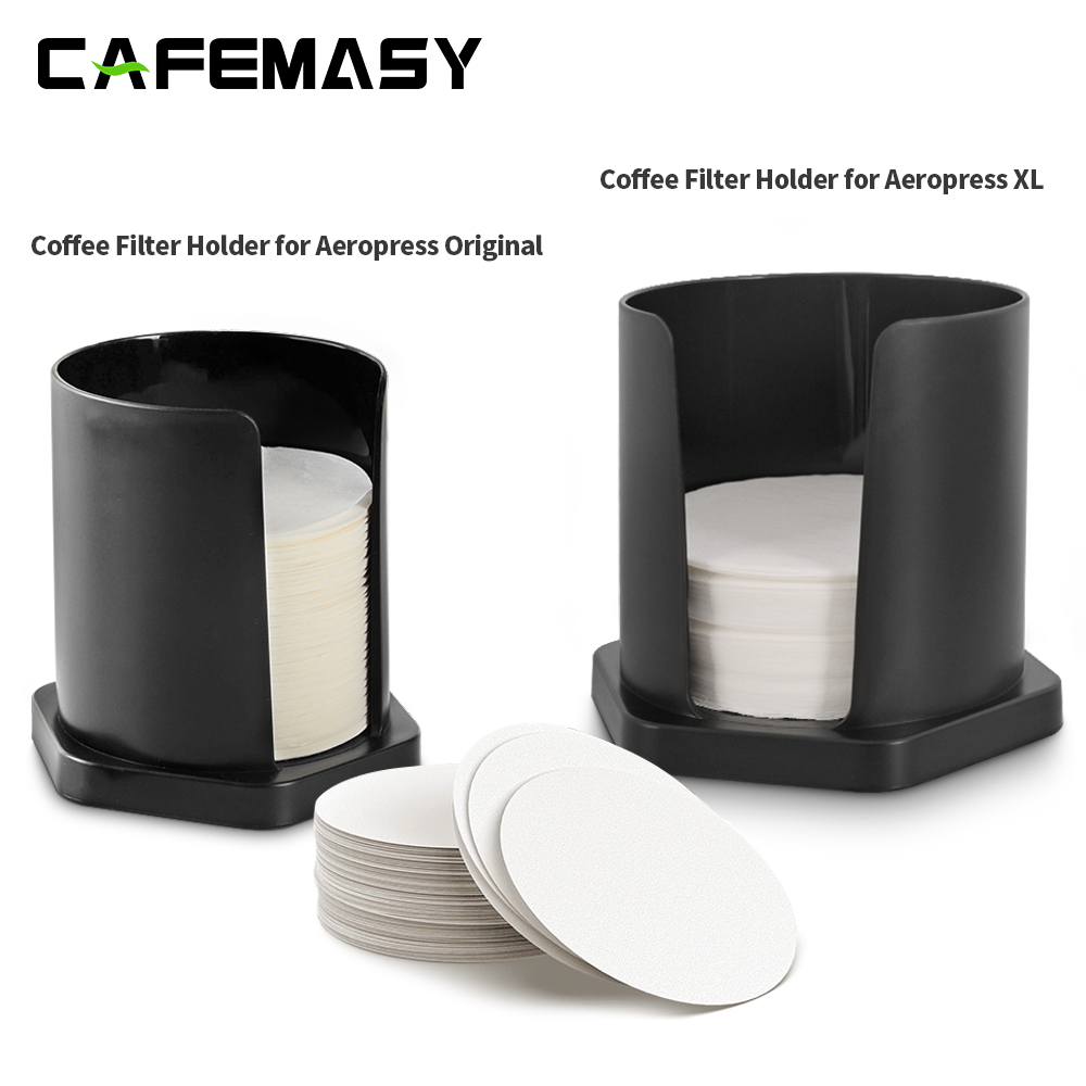 Aeropress Coffee Maker - CAFEMASY Koffiefilterpapierhouder voor Aeropress met 371
