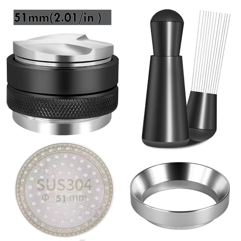 Coffee Tamper Leveler - 51/53/58mm 5-delige Espresso Set - Leveler