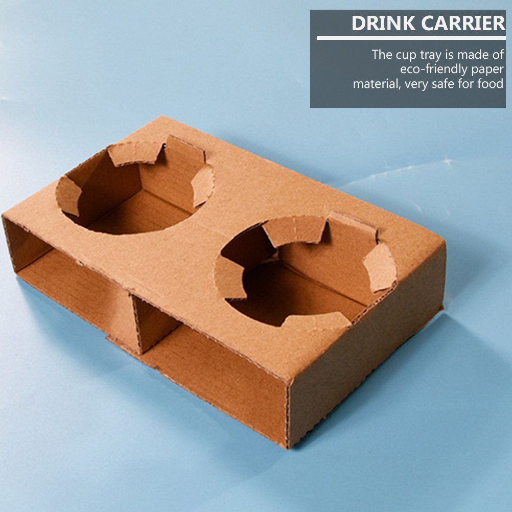 Coffee Tea Paper Cups - 10 Stuks Milieuvriendelijke Biologisch Afbreekbare Papieren