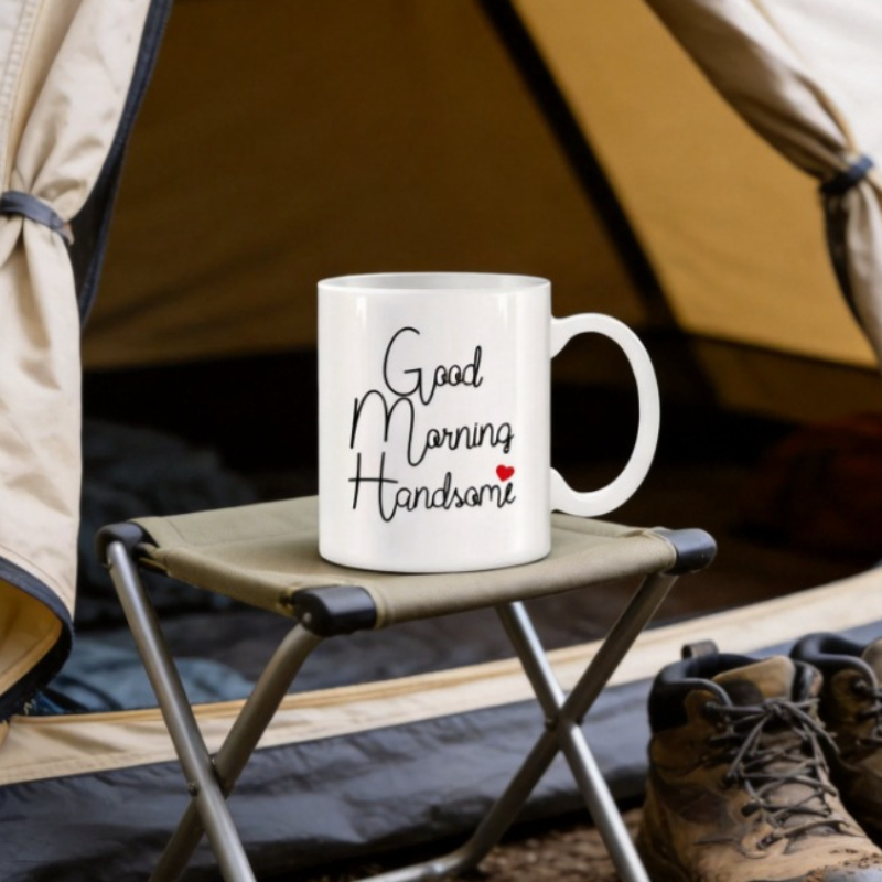 Coffee Tea Good Morning - Ongebruikelijke mokken Keramiek Goedemorgen knappe mok