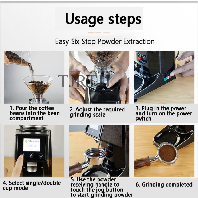 Elektrische industriële profes - Coffee Bean & Tea Menu recensie en prijs