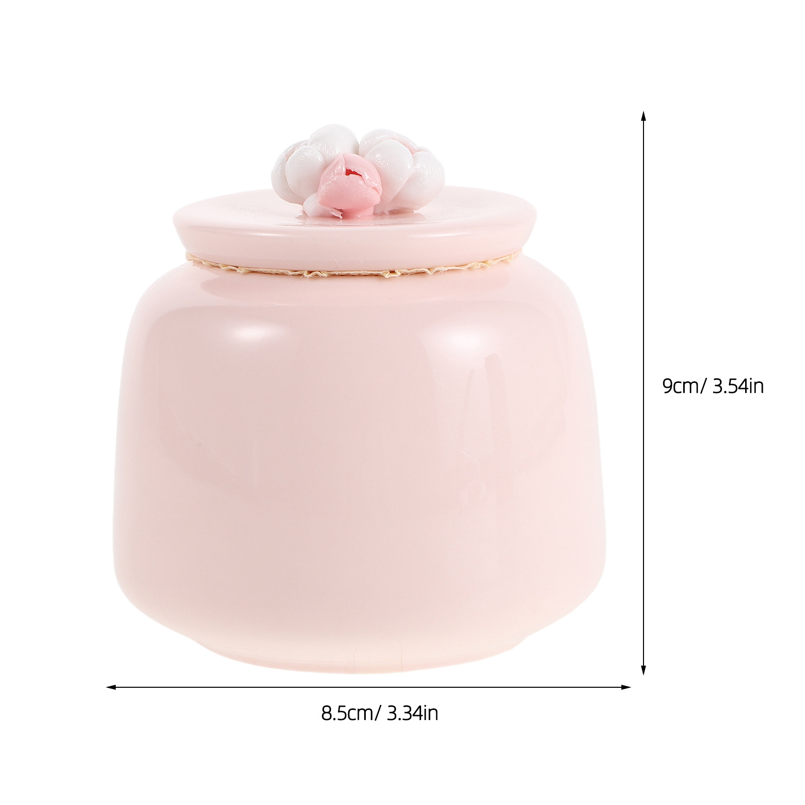 Keramische theepot roze porsel - Canister Coffee Sugar Tea recensie en prijs
