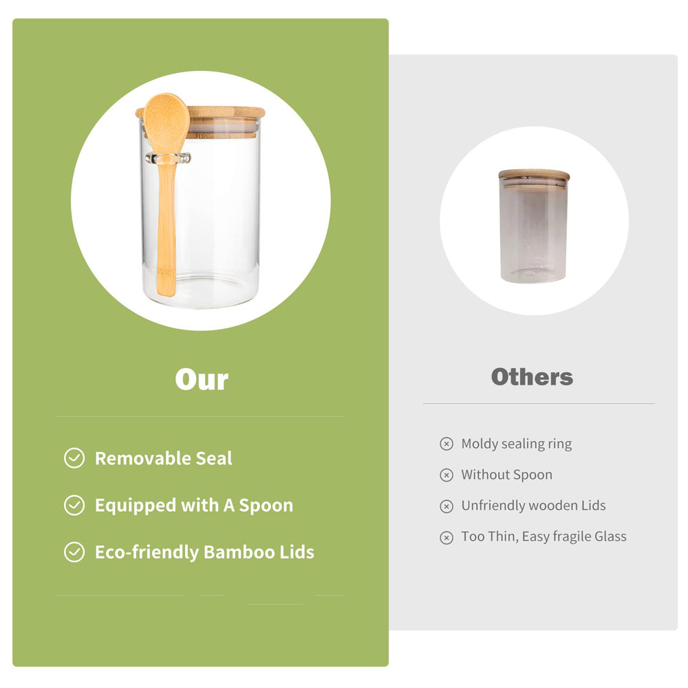 Luchtdicht bewaardozen van pla - Canister Coffee Sugar Tea recensie en prijs