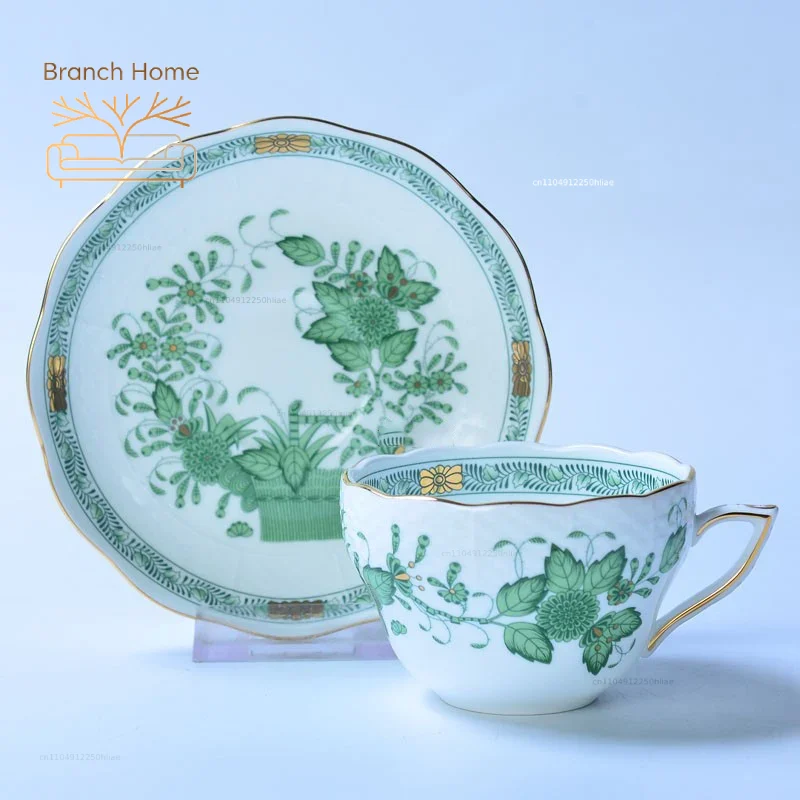 Klassieke kop en schotel Bloem - Coffee Tea Gift Basket recensie en prijs
