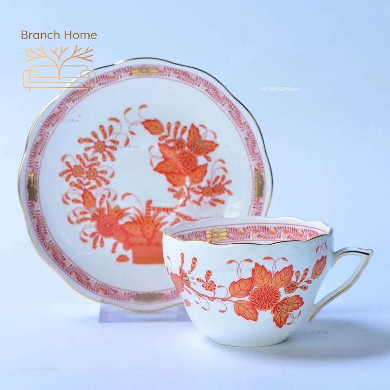 Klassieke kop en schotel Bloem - Coffee Tea Gift Basket recensie en prijs