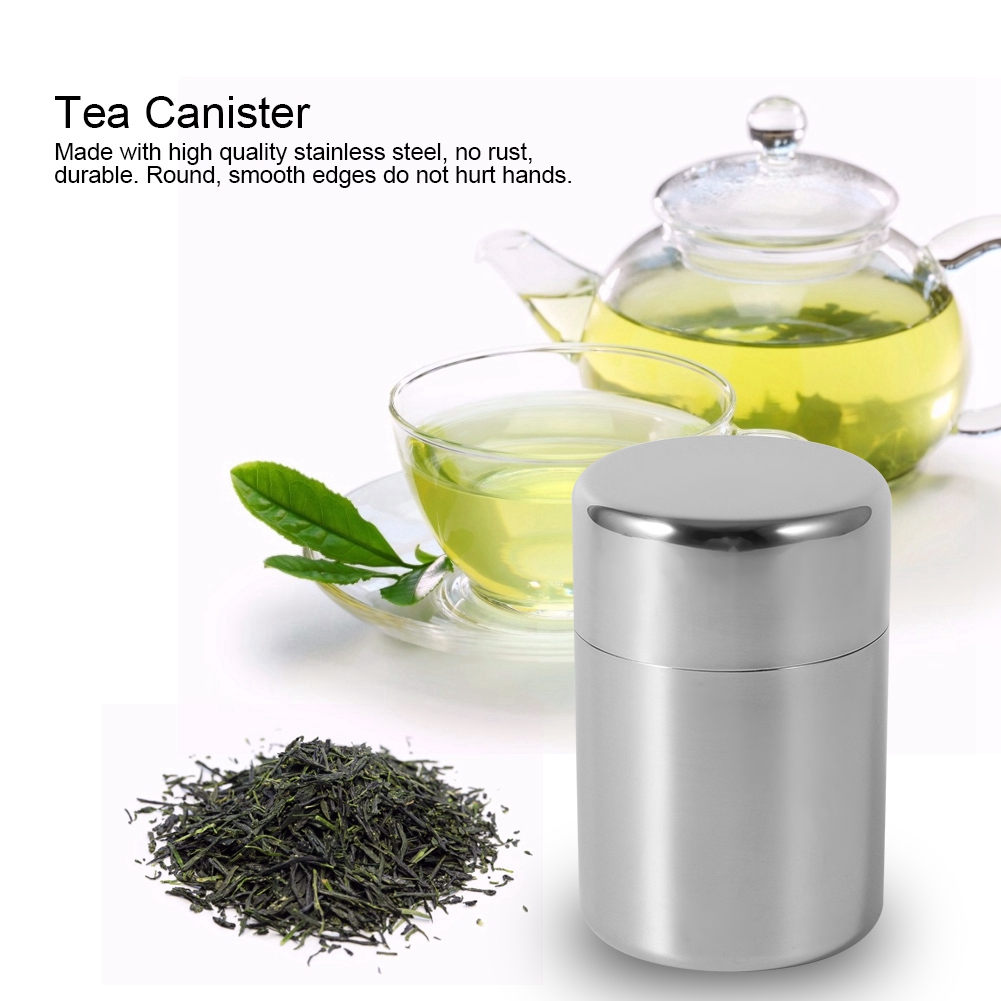 Roestvrijstalen Theeblaadjes C - Canister Coffee Sugar Tea recensie en prijs