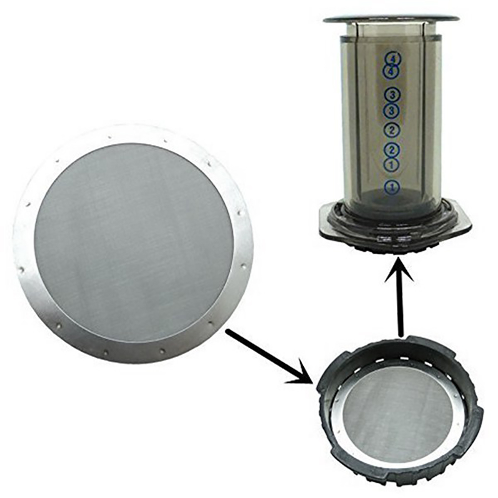 2 stks/partij 61MM Koffie Meta - Aeropress Coffee Maker recensie en prijs