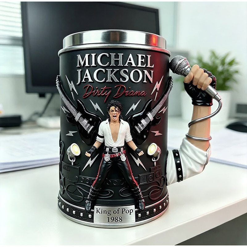 Michael Jackson King of Pop 3D - Coffee Tea Mugs recensie en prijs
