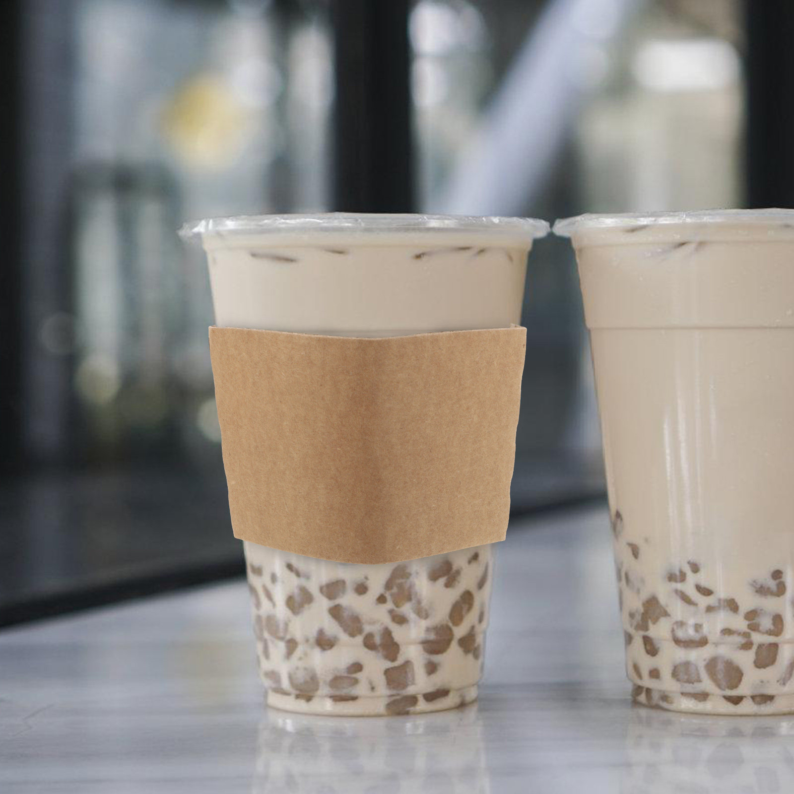 100 Stuks Kraftpapier Bekerhoe - Coffee Tea Paper Cups recensie en prijs