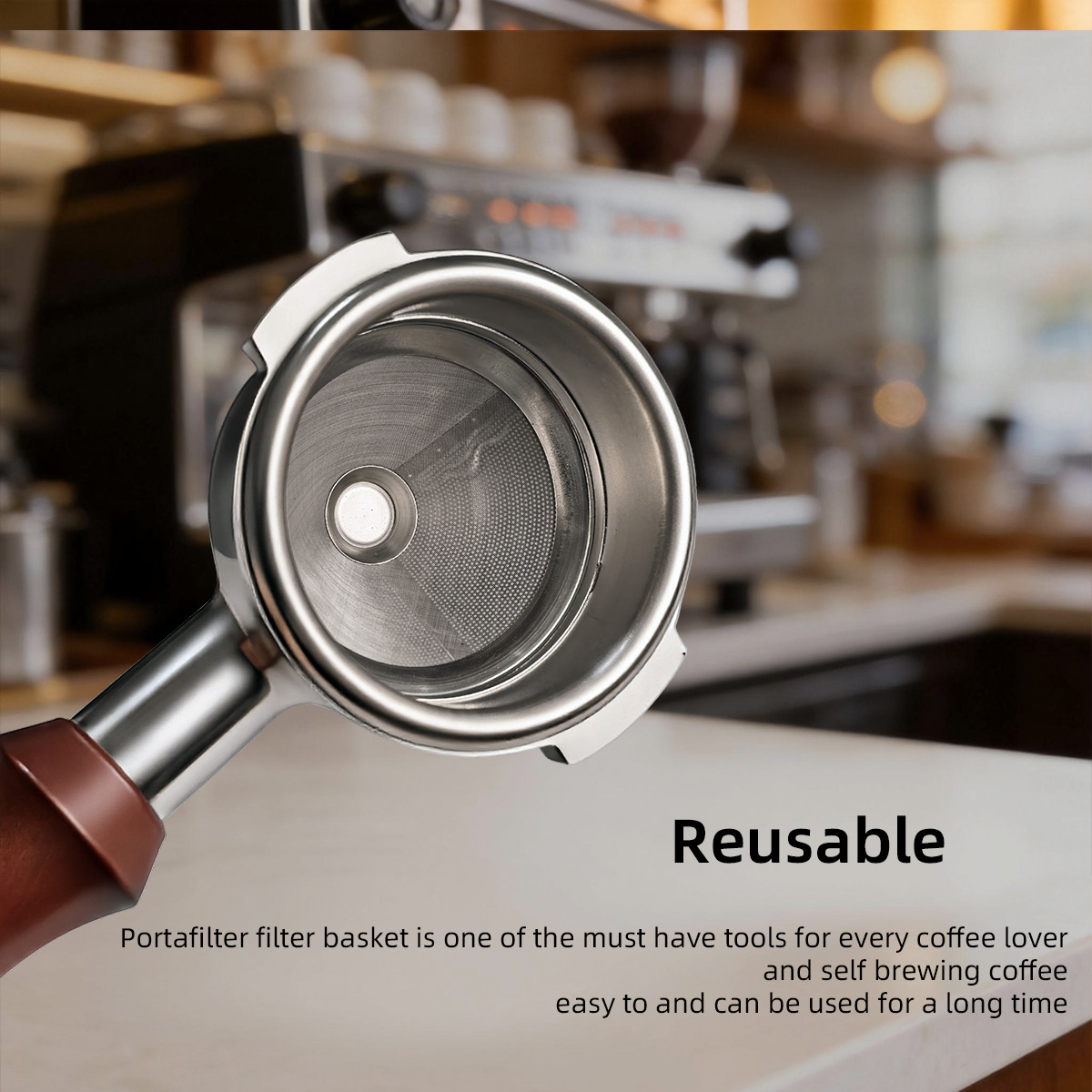 58mm filtermandje Portafilterm - Coffee Tamper Leveler recensie en prijs