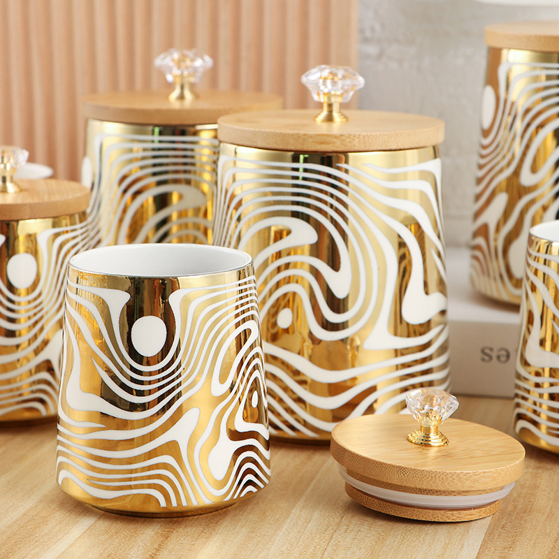 Set van 7-kleuren geglazuurde  - Canister Coffee Sugar Tea recensie en prijs