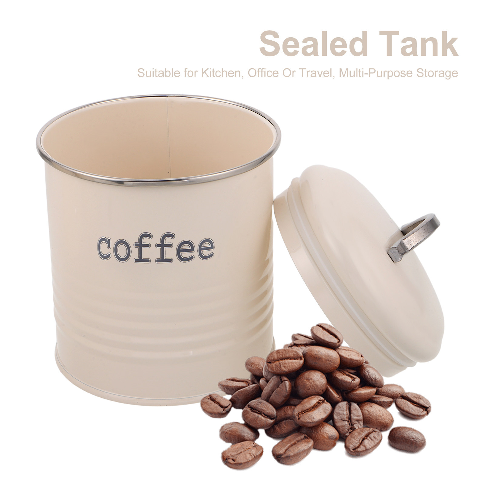 3-delige verzegelde koffiebone - Canister Coffee Sugar Tea recensie en prijs