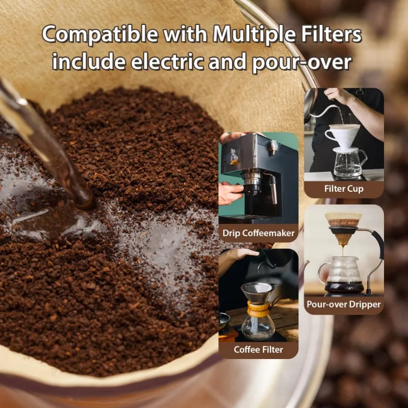 Houtpulp 02 Cone Filter Pour O - Coffee Tea Paper Cups recensie en prijs